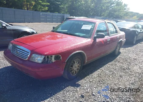 2004 Ford Crown Victoria Lx from USA, damaged, VIN 2FAFP74W94X153101